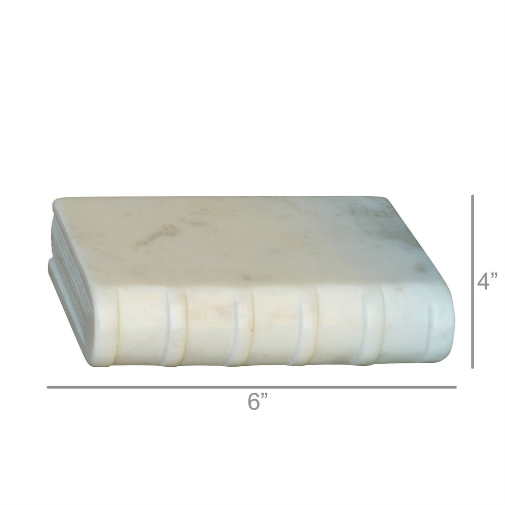 Marble Book - Small Set Of 4 By HomArt | Ornaments | Modishstore - 4