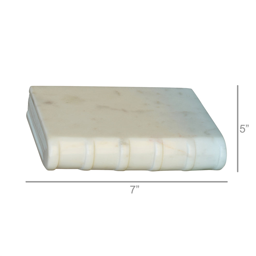 Marble Book - Small Set Of 4 By HomArt | Ornaments | Modishstore - 7