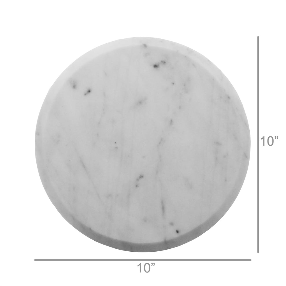 Mercer Cheese Board, Marble - Round Set Of 4 By HomArt | Trays | Modishstore - 3
