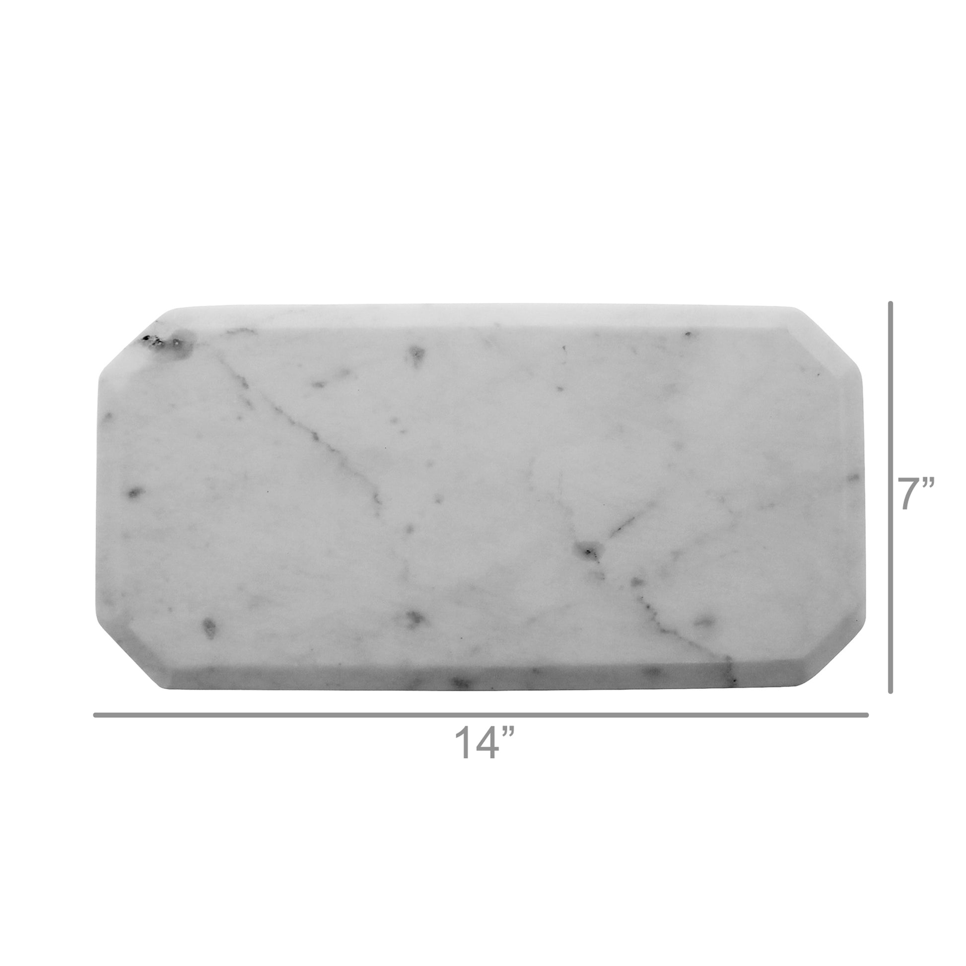 Mercer Cheese Board, Marble - Rectangle Set Of 4 By HomArt | Trays | Modishstore - 3