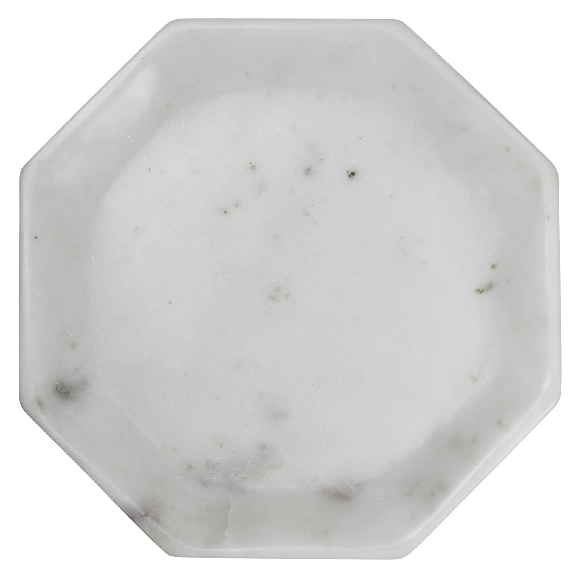 Essex Octagon Plate, Marble - Small Set Of 4 By HomArt | Kitchen Accessories | Modishstore - 3