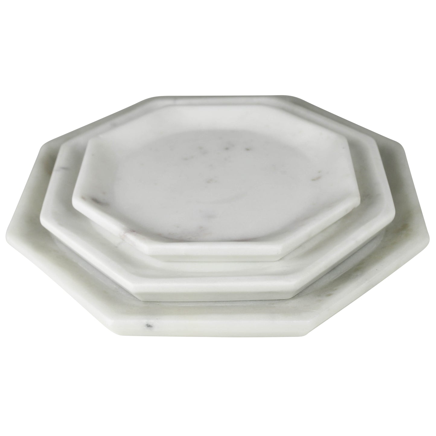 Essex Octagon Plate, Marble - Small Set Of 4 By HomArt | Kitchen Accessories | Modishstore - 7