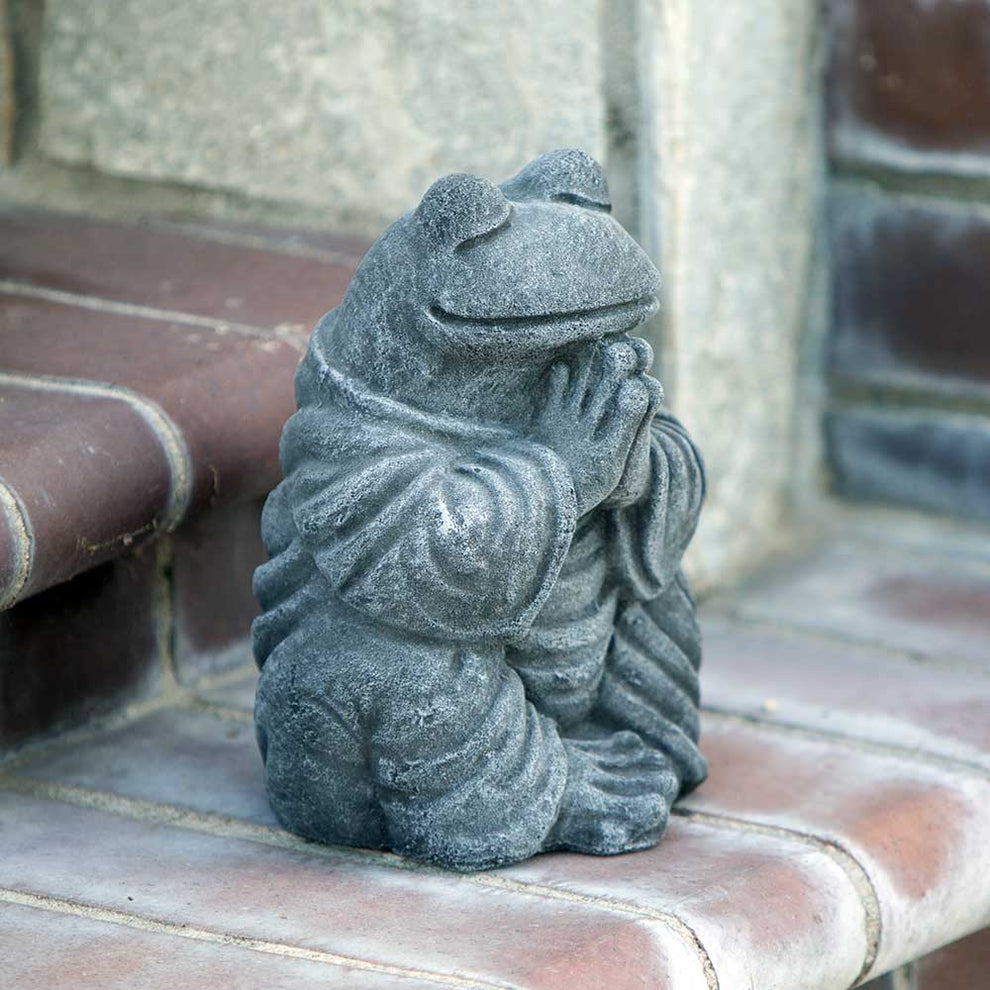 Praying Frog Set of 2 By Garden Age Supply | Sculptures | Modishstore - 2