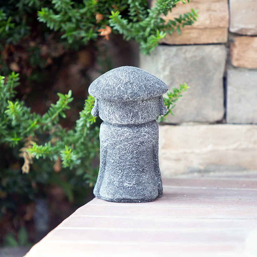 Shy Jizo Set of 4 By Garden Age Supply | Sculptures | Modishstore - 3