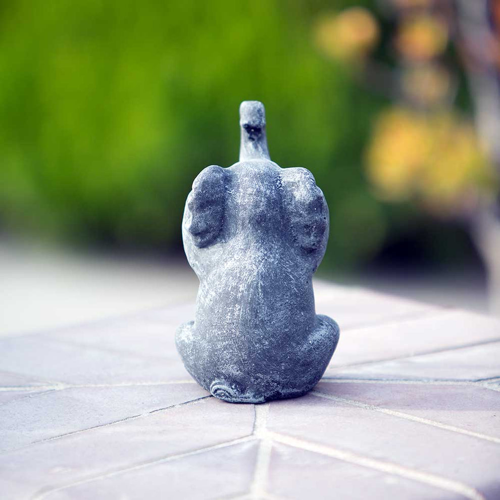 Baby Elephant Set of 4 By Garden Age Supply | Sculptures | Modishstore - 3