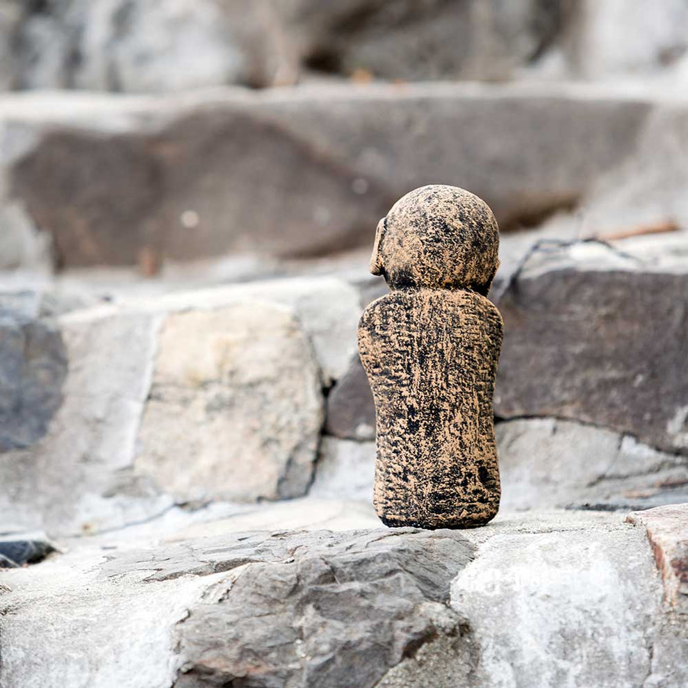 Crossed Hand Jizo Set of 4 By Garden Age Supply | Sculptures | Modishstore - 2