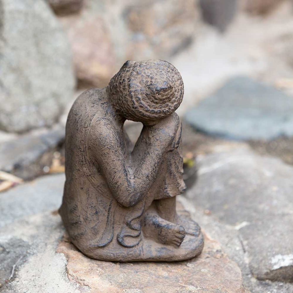 Resting Buddha Set of 4 By Garden Age Supply | Sculptures | Modishstore - 4