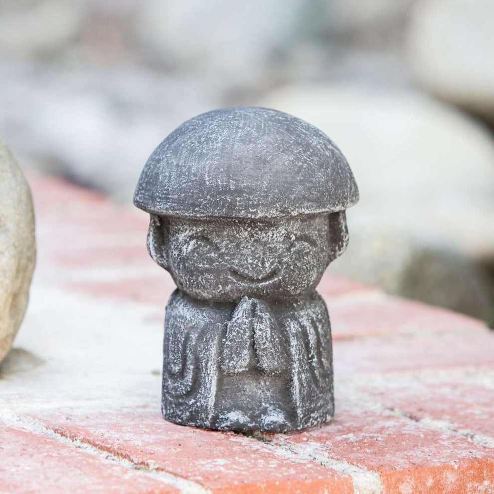 Meditating Jizo Set of 4 By Garden Age Supply | Sculptures | Modishstore - 2