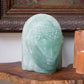 Recycled Glass Buddha Head By Garden Age Supply