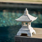 Pagoda Garden Lantern Set of 2 By Garden Age Supply