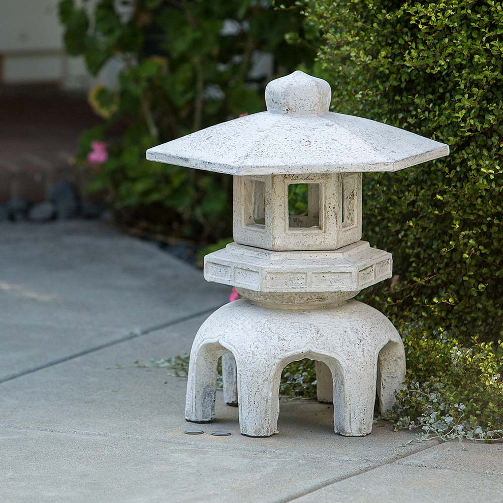 Hexagonal Garden Lantern By Garden Age Supply | Sculptures | Modishstore - 2