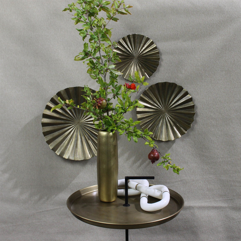 White Marble Chain with Brass (3 links) By HomArt | Ornaments | Modishstore