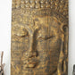 Small Relief Buddha Head Wall Decor By Garden Age Supply