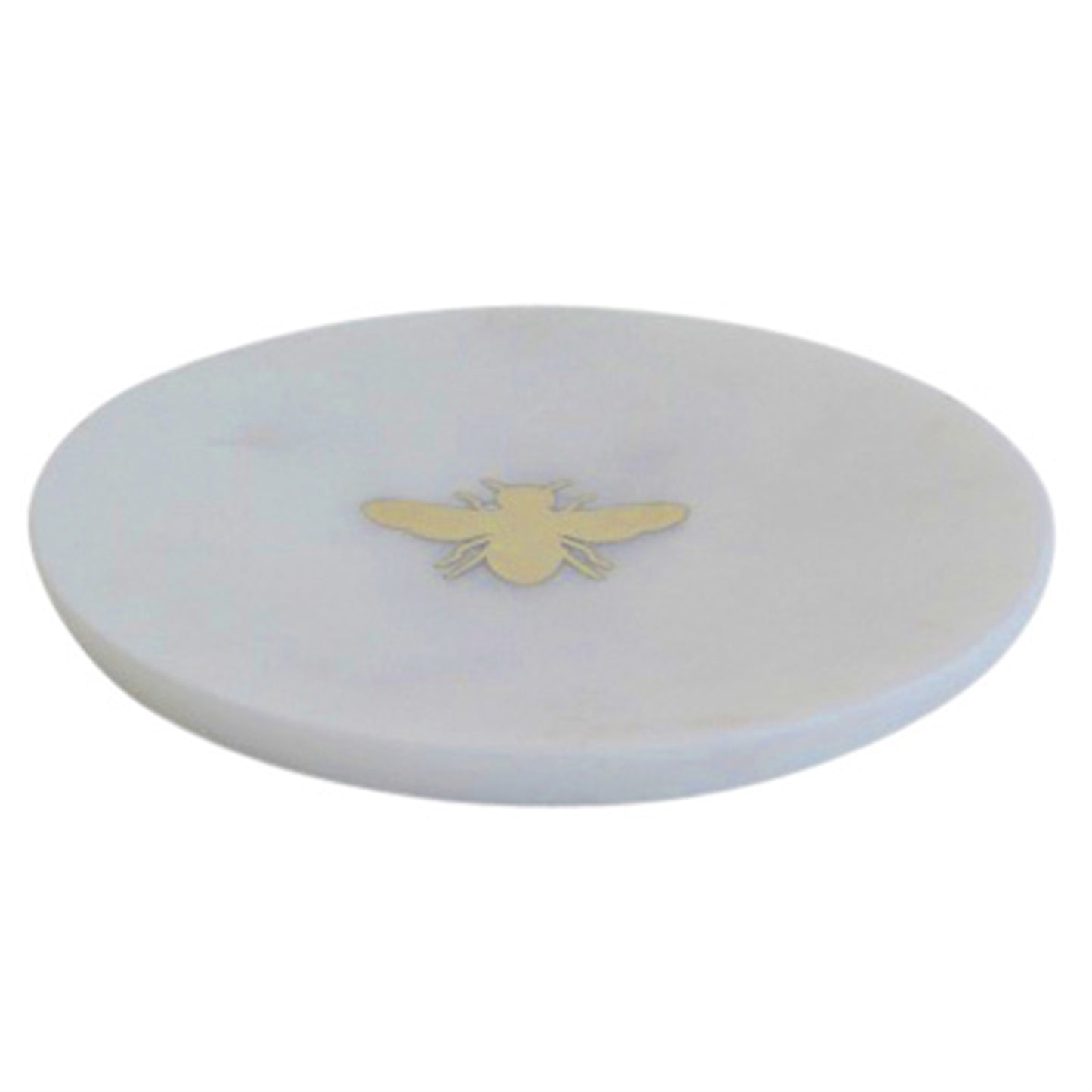 Inlaid Marble Tray - Bee Set Of 4 By HomArt | Decorative Trays & Dishes | Modishstore