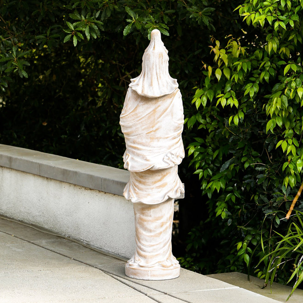5' Kwan-In Statue By Garden Age Supply | Sculptures | Modishstore - 4