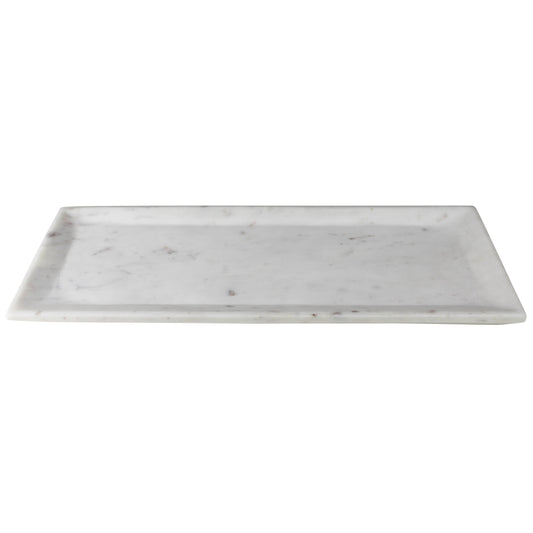 Essex Rectangle Plate, Marble - Large Set Of 4 By HomArt | Trays | Modishstore - 1