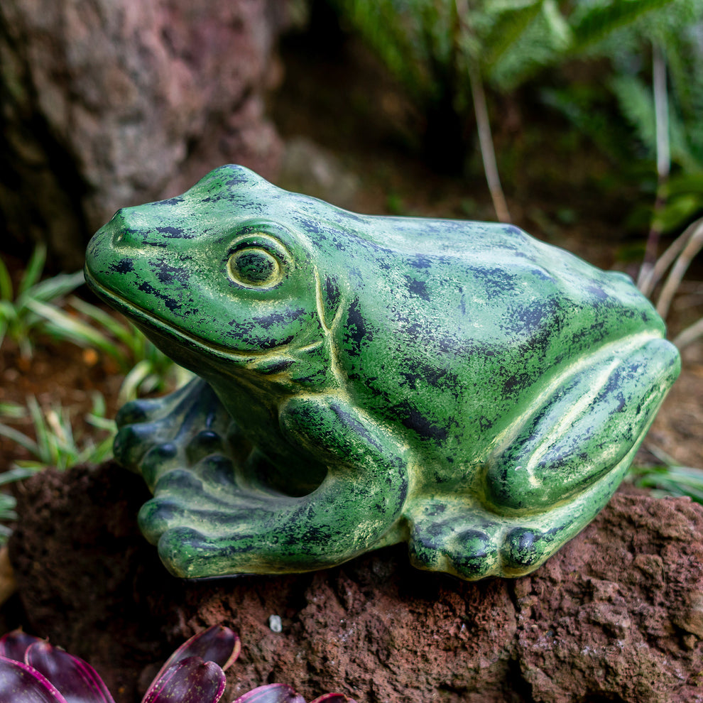 Green Frog Set of 2 By Garden Age Supply | Sculptures | Modishstore - 3