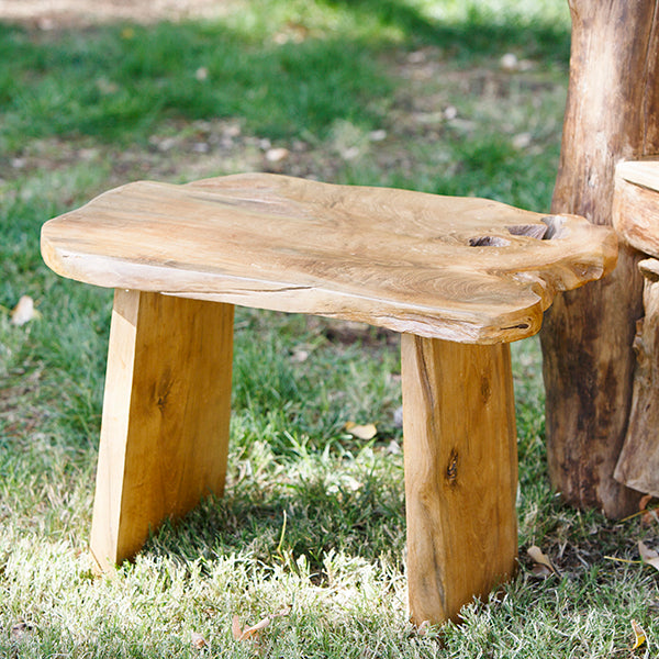 Teak Small Garden Bench By Garden Age Supply | Benches | Modishstore - 1
