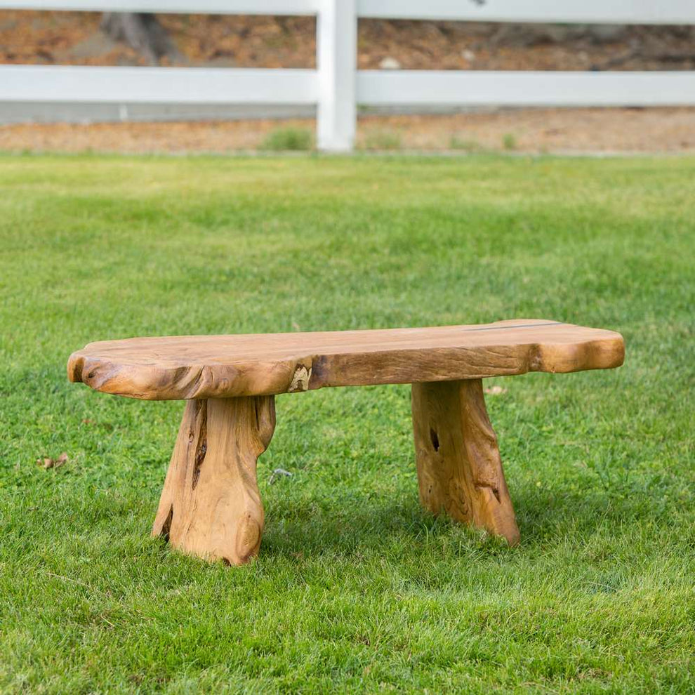 Teak Bali Garden Bench By Garden Age Supply | Benches | Modishstore - 2