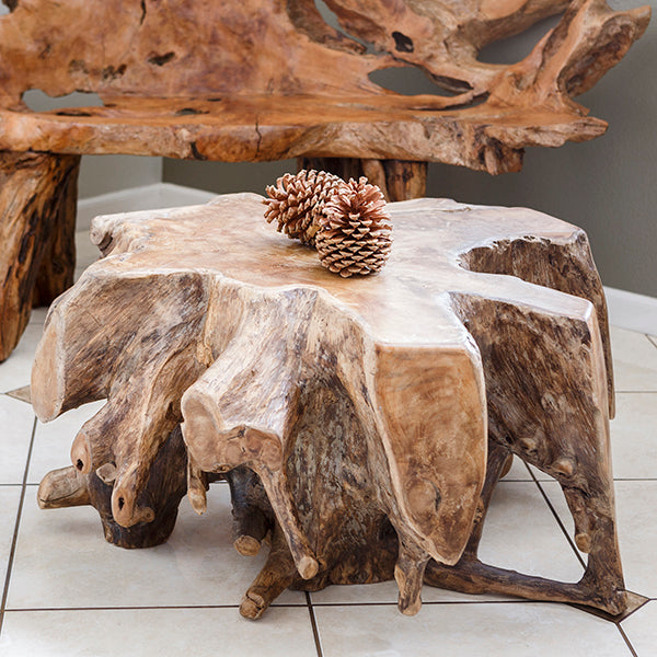 Habini Teak Coffee Table By Garden Age Supply | Coffee Tables | Modishstore - 1
