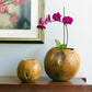 Habini Teak Ball Pots By Garden Age Supply
