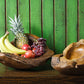 Habini Teak Bowls By Garden Age Supply