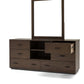 Walnut Six Drawer Double Dresser By Homeroots | Dressers | Modishstore - 9