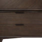 Acacia Solid Wood Six Drawer Double Dresser By Homeroots | Dressers | Modishstore - 2