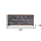 Walnut And Grey Faux Marble Wood Six Drawer Double Dresser By Homeroots | Dressers | Modishstore - 4