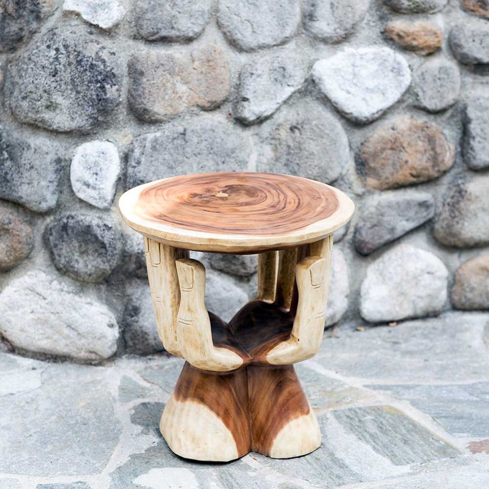 Suarwood Hand Shaped Table By Garden Age Supply | Accent Tables | Modishstore - 2