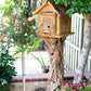 Harini Driftwood Bird House By Garden Age Supply