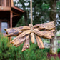 Teak Butterfly Flying Set of 2 By Garden Age Supply