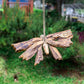 Teak Butterfly Flying Set of 2 By Garden Age Supply