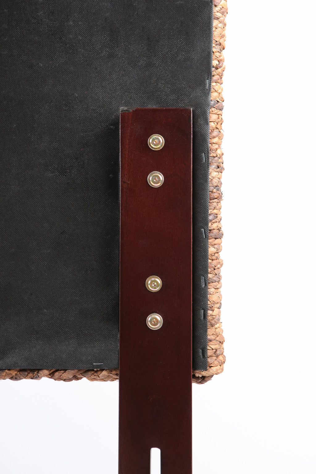 Brown Natural and Rustic Woven Banana Leaf Straight King Size Headboard By Homeroots | Headboards | Modishstore - 6