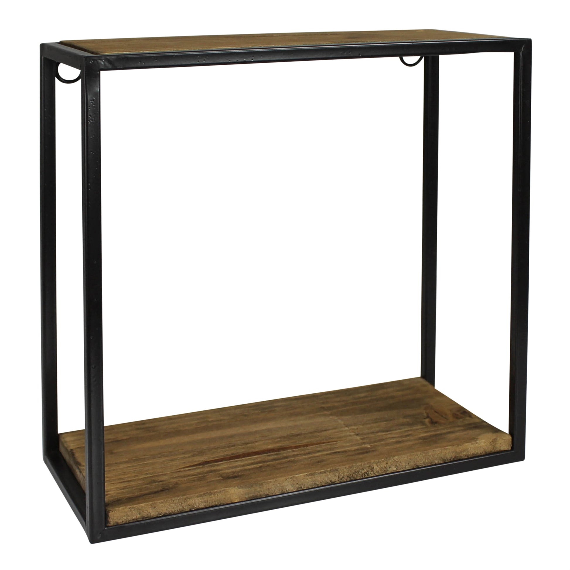 Milo Shelf, Wood & Metal - Sq, Small Set Of 4 By HomArt | Wall Shelf | Modishstore - 5