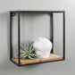 Milo Shelf, Wood & Metal - Sq, Small Set Of 4 By HomArt | Wall Shelf | Modishstore