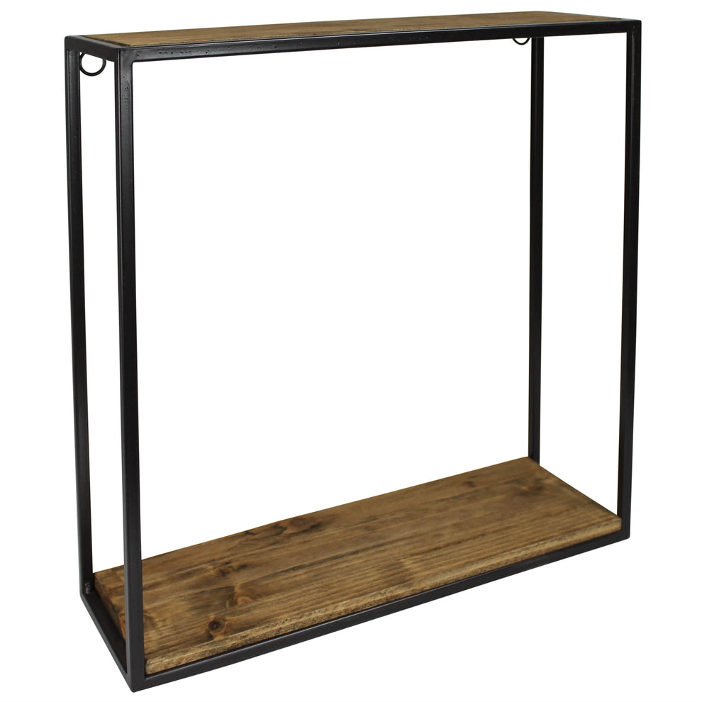 Milo Shelf, Wood & Metal - Sq, Small Set Of 4 By HomArt | Wall Shelf | Modishstore - 10
