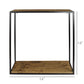 Milo Shelf, Wood & Metal - Sq, Small Set Of 4 By HomArt | Wall Shelf | Modishstore - 9