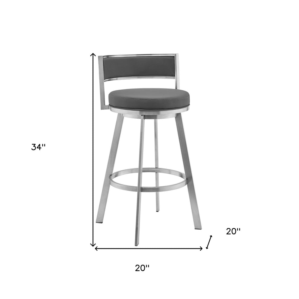 Black Tall Triangle Seat Swivel Active Balance Chair By Homeroots | Accent Chairs | Modishstore - 14