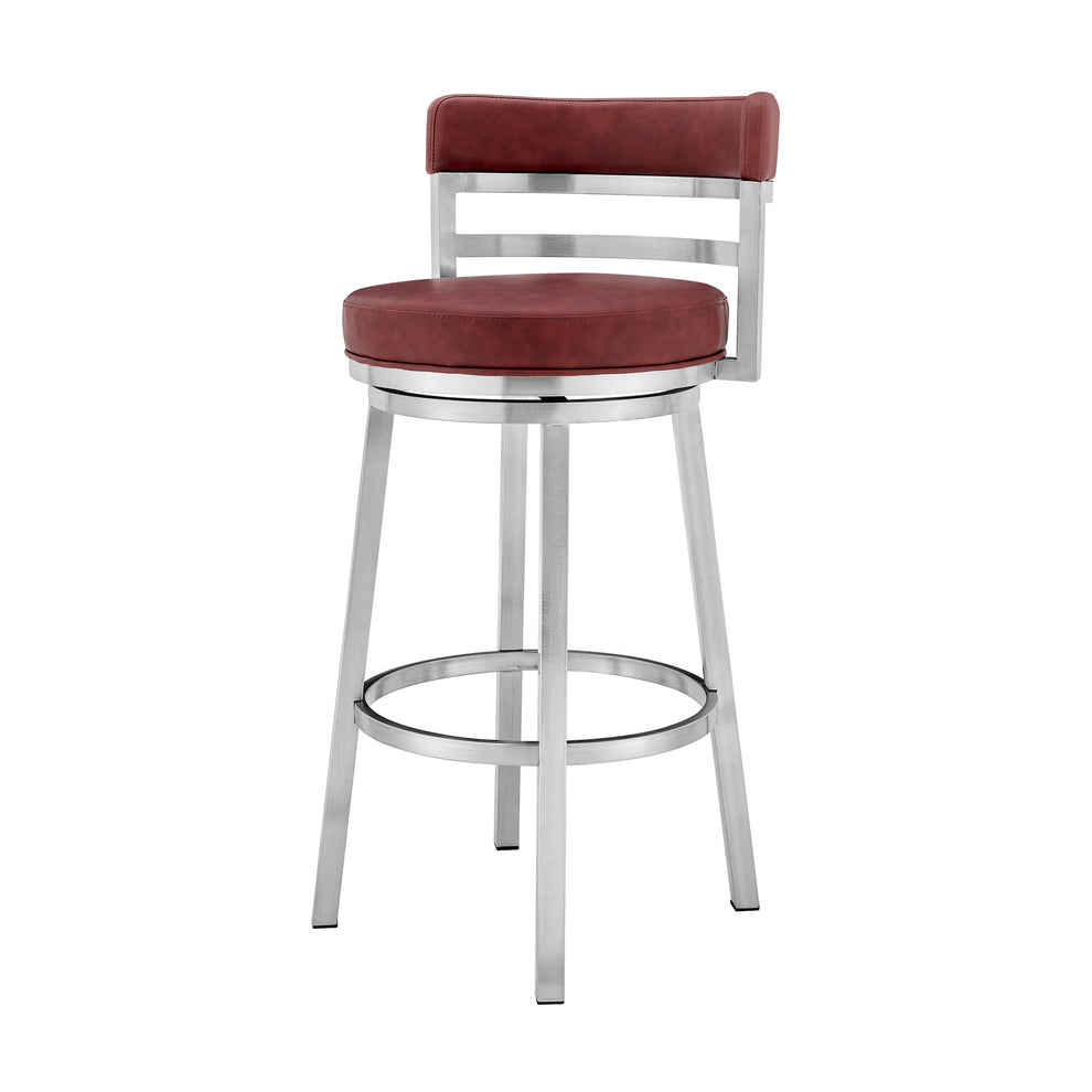 Black Tall Triangle Seat Swivel Active Balance Chair By Homeroots | Accent Chairs | Modishstore - 11