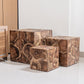 Teak Nesting Cube Box - Set of 3 By Garden Age Supply
