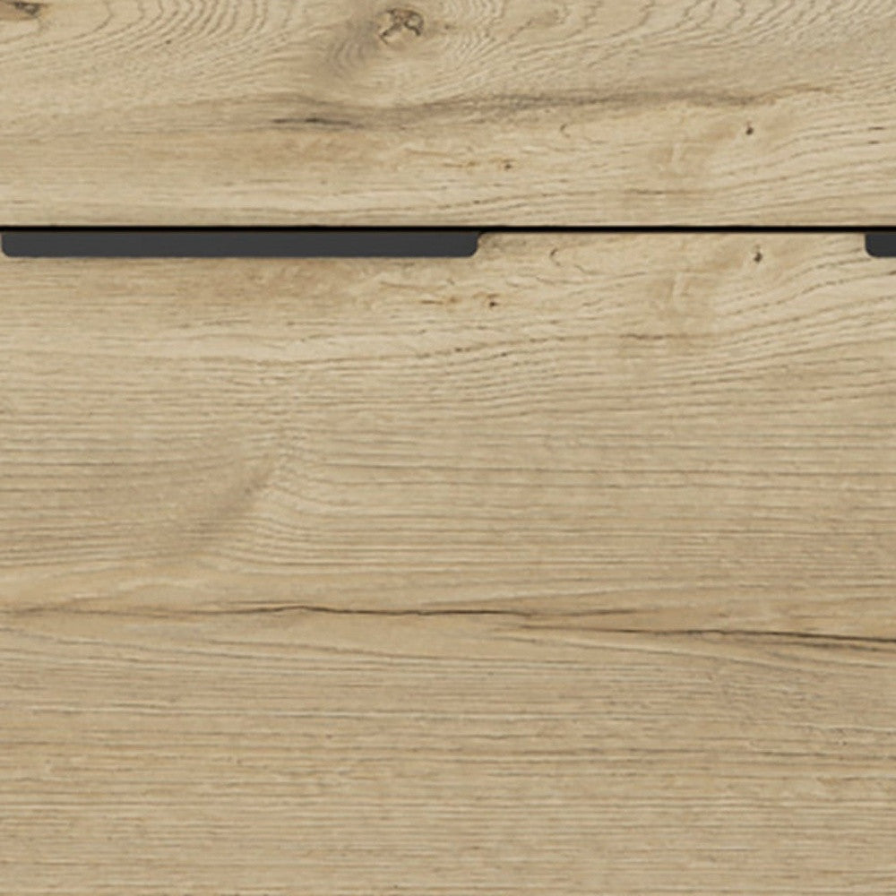 Brown and White Four Drawer Standard Chest By Homeroots | Dressers | Modishstore - 11