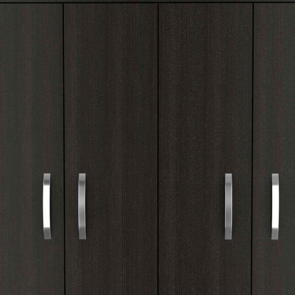 Black Three Drawer Combo Dresser By Homeroots | Dressers | Modishstore - 4