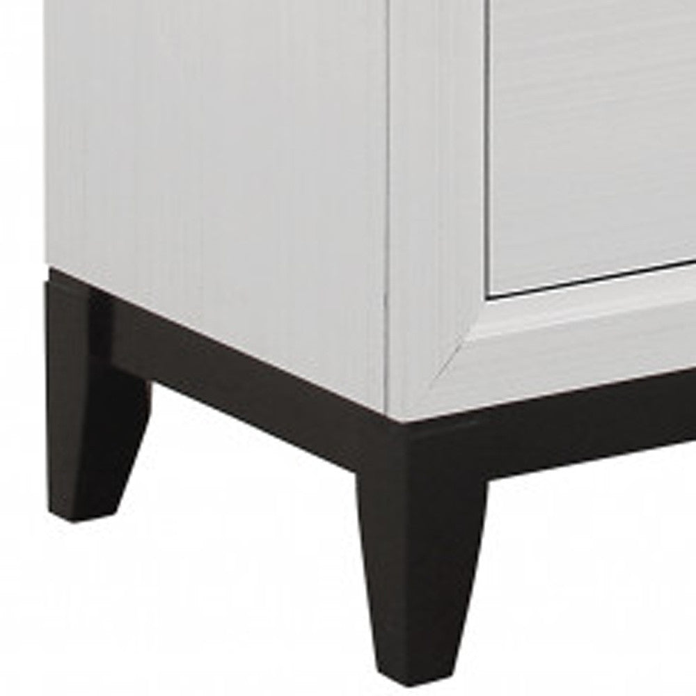 White Solid Wood Six Drawer Double Dresser By Homeroots | Dressers | Modishstore - 5