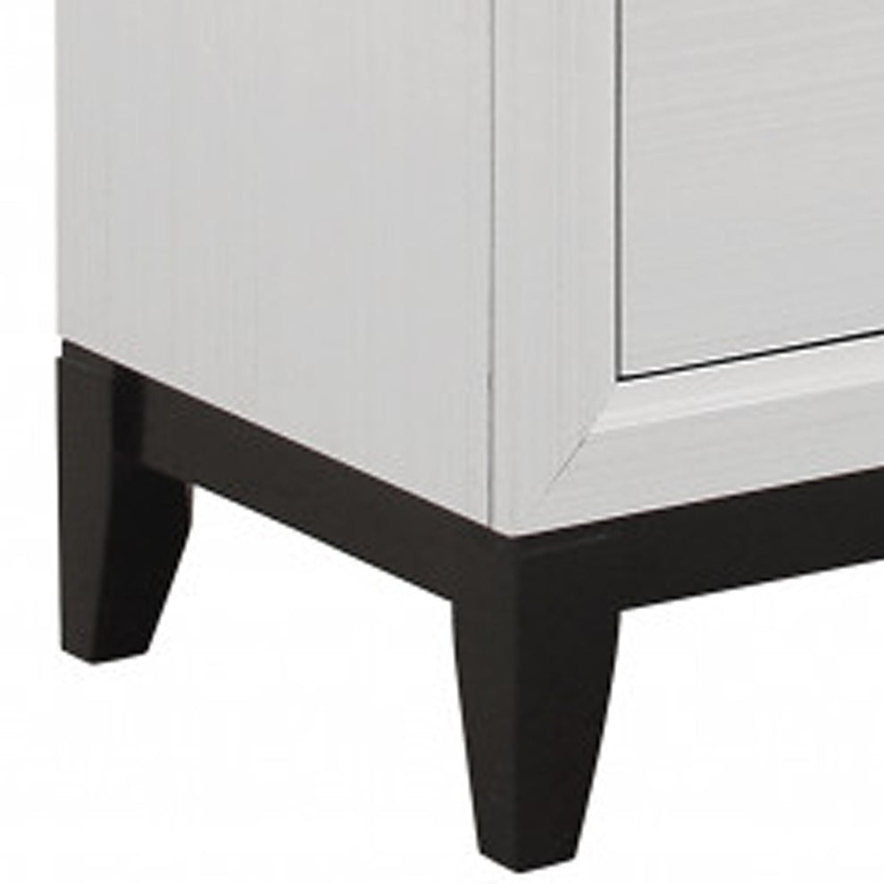 White Solid Wood Six Drawer Double Dresser By Homeroots | Dressers | Modishstore - 5