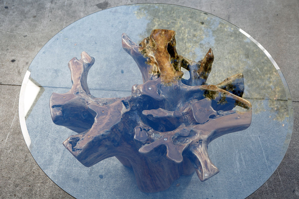 Habini Teak Root Dining Table By Garden Age Supply | Dining Tables | Modishstore - 3