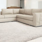 Beige Italian Leather Reclining L Shaped Two Piece Corner Sectional By Homeroots | Outdoor Sofas, Loveseats & Sectionals | Modishstore - 2