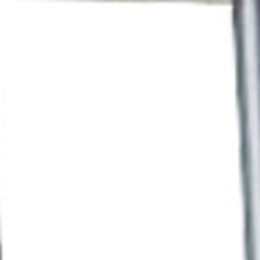 White and Gray Iron and Solid Wood Five Tier Bookcase By Homeroots | Bookcases | Modishstore - 4