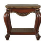 Oak Solid Wood Square End Table With Shelf By Homeroots | End Tables | Modishstore - 3