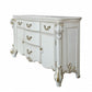 Pearl Solid and Manufactured Wood Five Drawer Triple Dresser By Homeroots | Dressers | Modishstore - 2